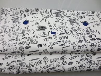 Paxtadan Spandex Print Twil matosi